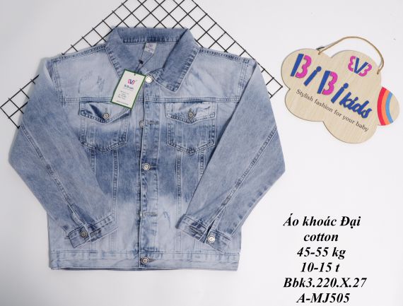áo khoác jean size đại MJ505