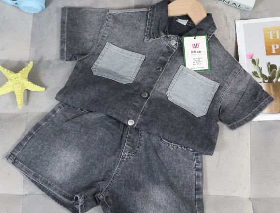 SET JEANS XÁM BÉ TRAI S200-1