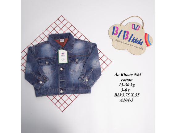 áo khoác trẻ em size trung A104