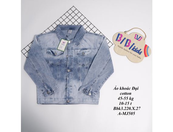 áo khoác jean size đại MJ505