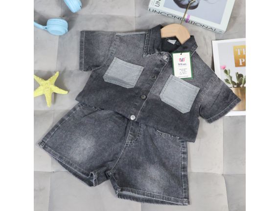 SET JEANS XÁM BÉ TRAI S200-1